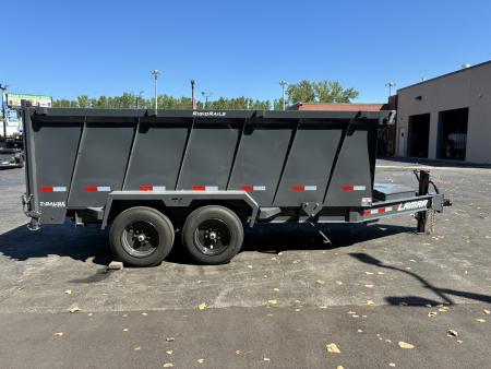 New 2027 Lamar Trailers 83"x14' -14K Telescopic Dump Trailer