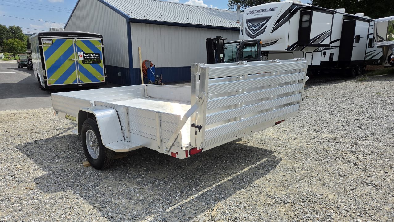 New 2027 Aluma 81"X12S-R-BT-SR Utility Trailer