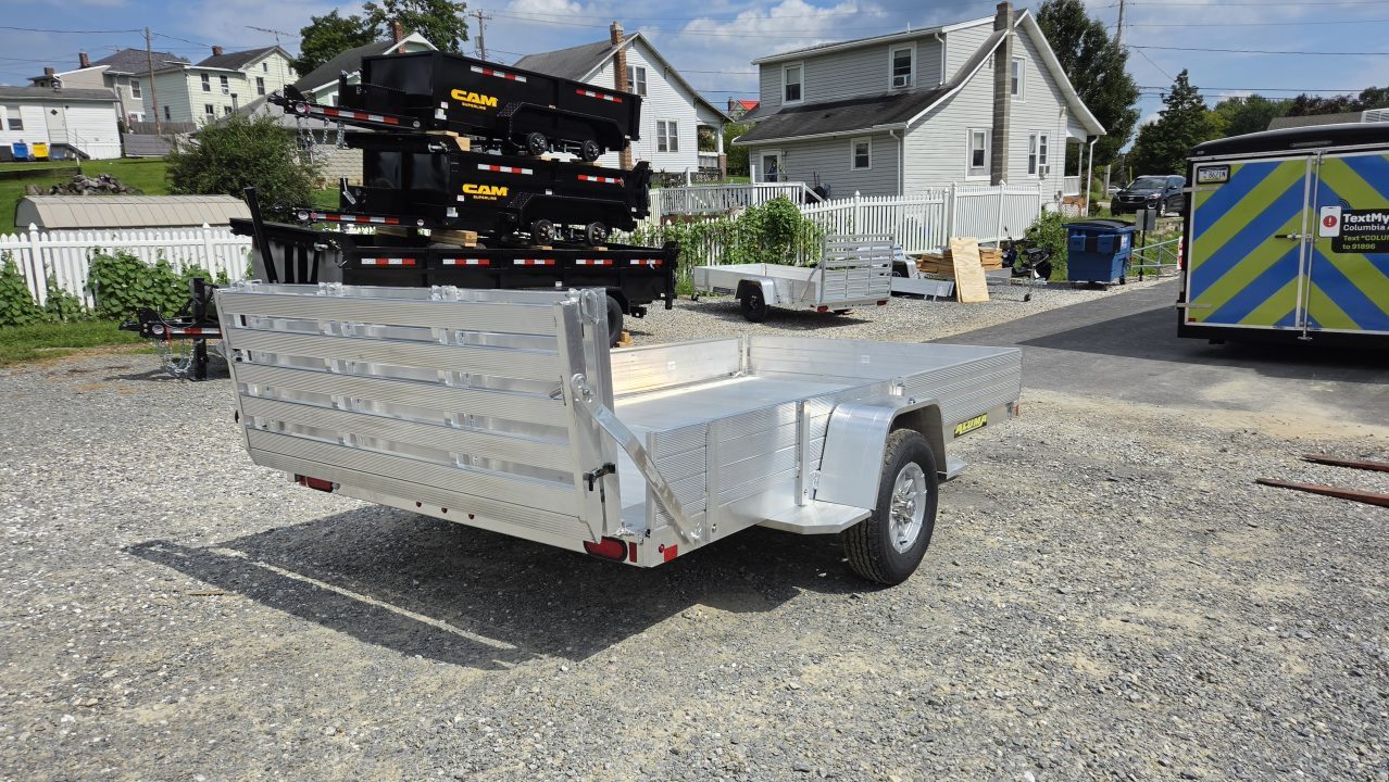 New 2027 Aluma 81"X12S-R-BT-SR Utility Trailer