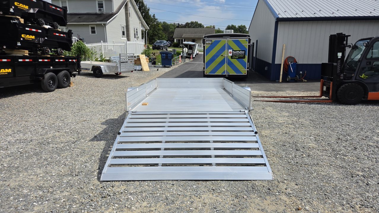 New 2027 Aluma 81"X12S-R-BT-SR Utility Trailer