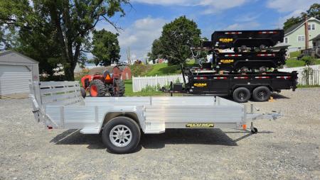 New 2027 Aluma 81"X12S-R-BT-SR Utility Trailer