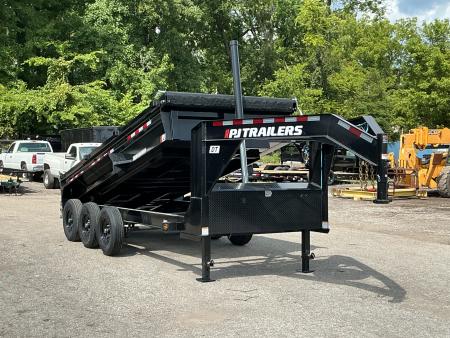 New 2027 PJ Trailers 83  x 16' Pro-Lift GN Dump (DT) 21K GVWR Dump Trailer