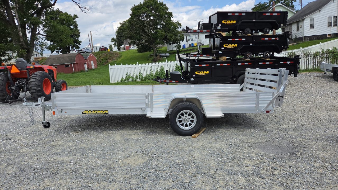 New 2027 Aluma 81"X14S-R-BT-SR ATV Trailer