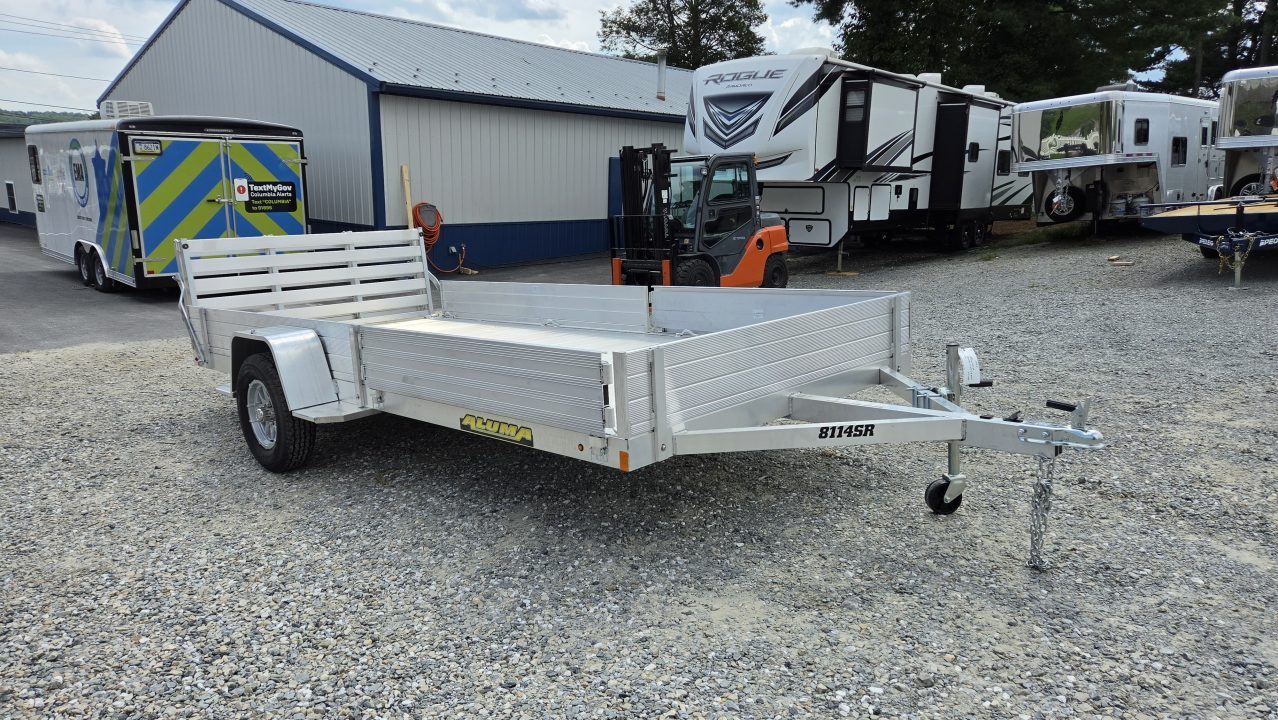 New 2027 Aluma 81"X14S-R-BT-SR ATV Trailer