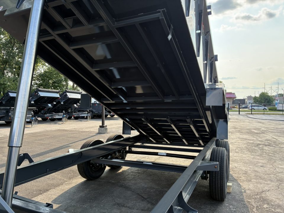New 2027 Lamar Trailers 83"x16'-14K Telescopic Dump Trailer