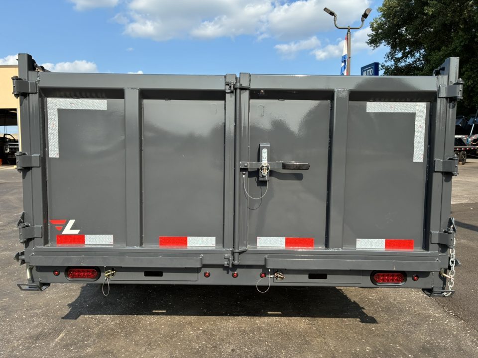 New 2027 Lamar Trailers 83"x16'-14K Telescopic Dump Trailer