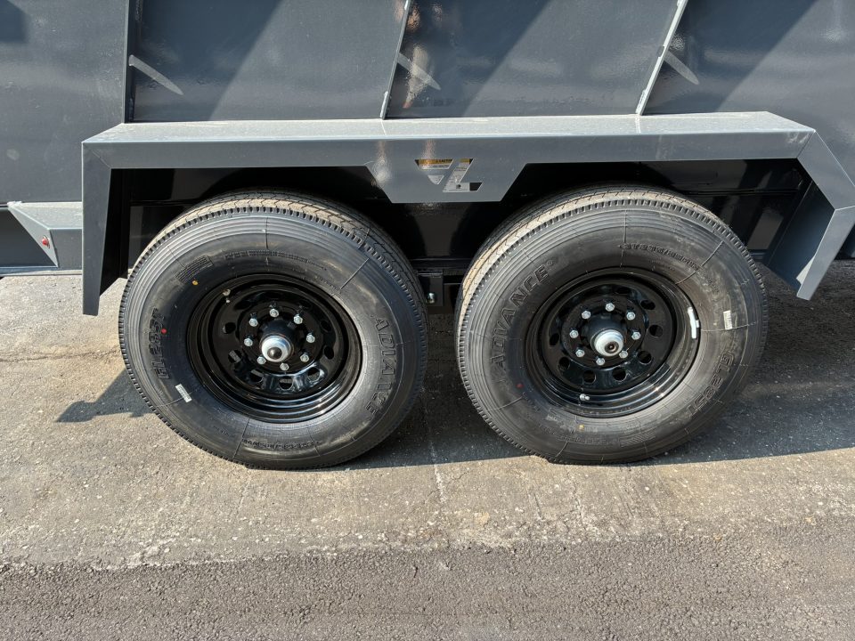 New 2027 Lamar Trailers 83"x16'-14K Telescopic Dump Trailer