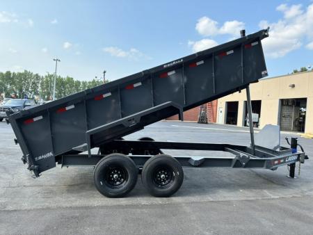 New 2027 Lamar Trailers 83"x16'-14K Telescopic Dump Trailer