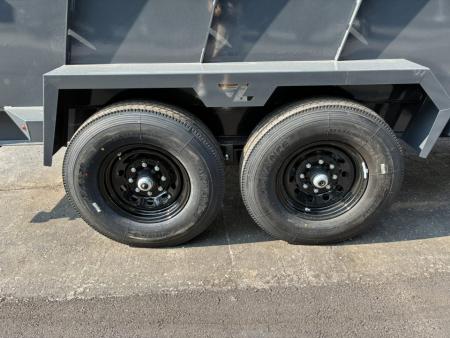 New 2027 Lamar Trailers 83"x16'-14K Telescopic Dump Trailer