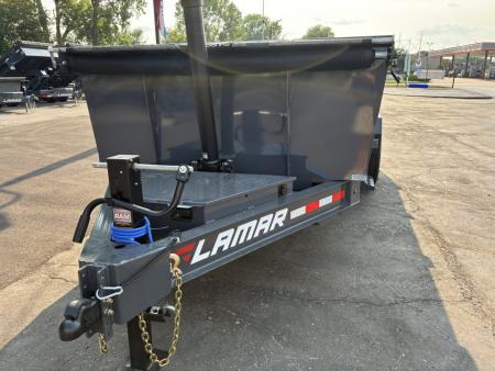 New 2027 Lamar Trailers 83"x16'-14K Telescopic Dump Trailer