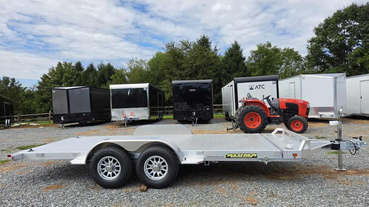 New 2027 Aluma 8216HTILT Car Hauler