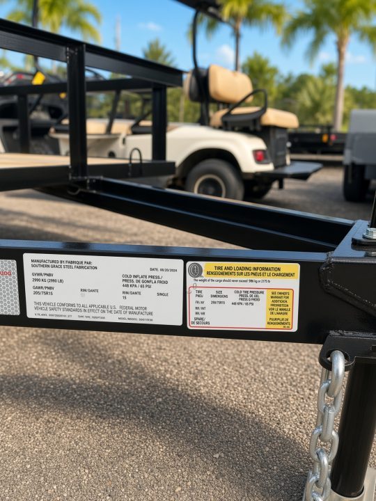 New 2026 7 x 12 with 2990GVWR Utility Trailer N631277