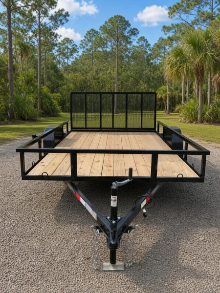 New 2026 7 x 12 with 2990GVWR Utility Trailer N631277