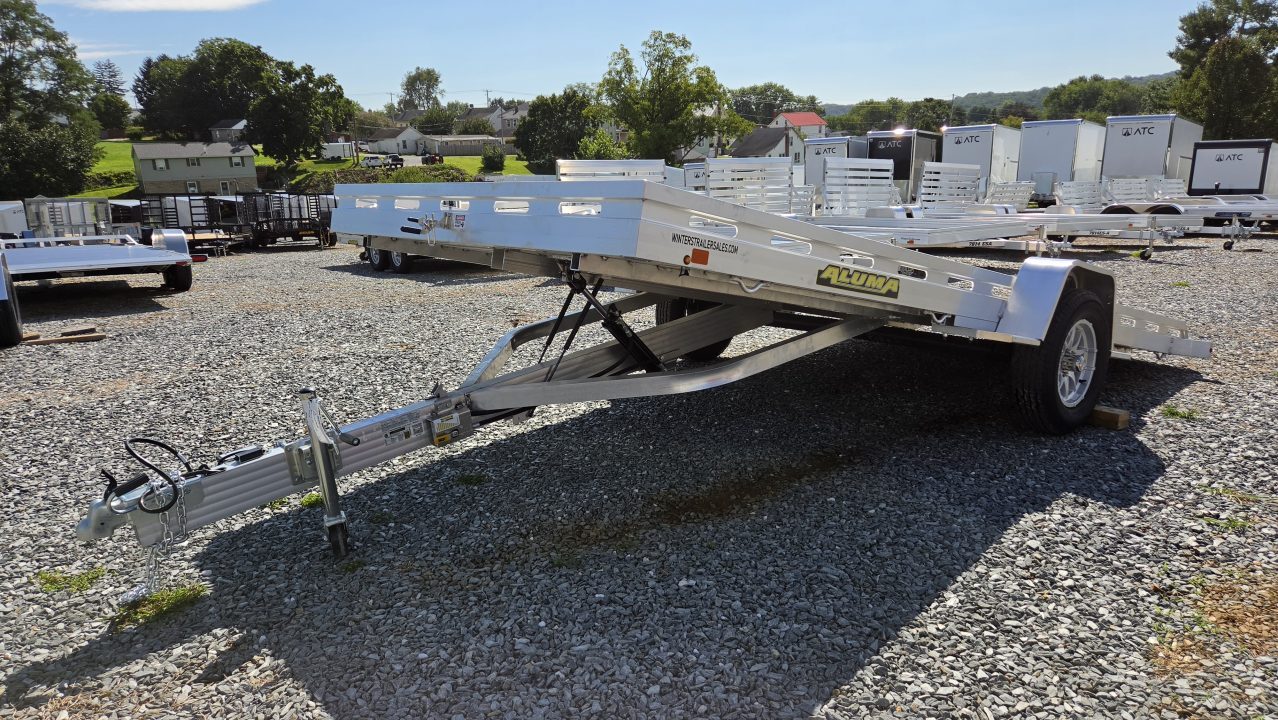 New 2027 Aluma 80X15 TILT -S EL Tilt Trailer