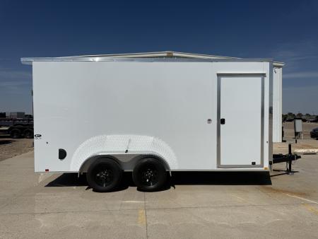 New 2027 Look Trailers 7' x 16" Enclosed Trailer Cargo / Enclosed Trailer