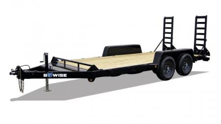 New 7 x 16 EH10 BWISE Implement Equipment Trailer 10k***HAMMERTONE GRAY