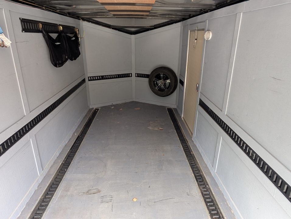 Used 2018 Covered Wagon Trailers CW7X16TA2 Cargo / Enclosed Trailer