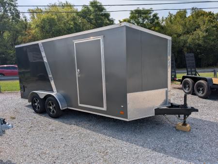 Used 2018 Covered Wagon Trailers CW7X16TA2 Cargo / Enclosed Trailer