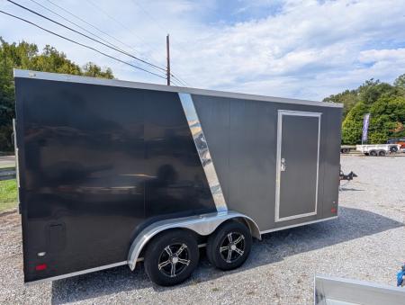 Used 2018 Covered Wagon Trailers CW7X16TA2 Cargo / Enclosed Trailer