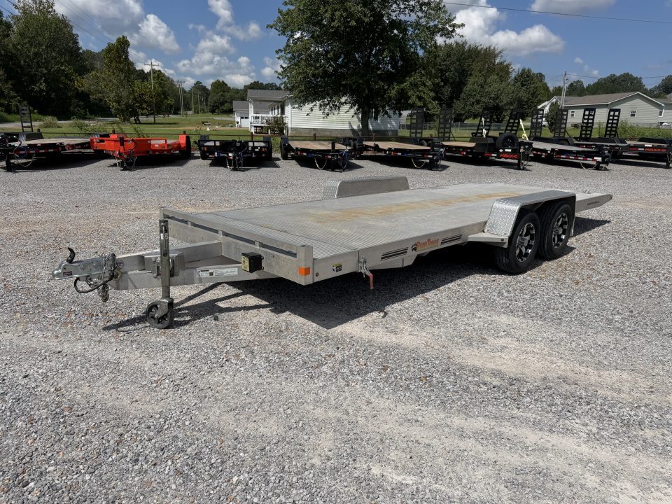 Used 2018 Bear Track 82"X20' 7K GVWR Aluminum Tilt Trailer