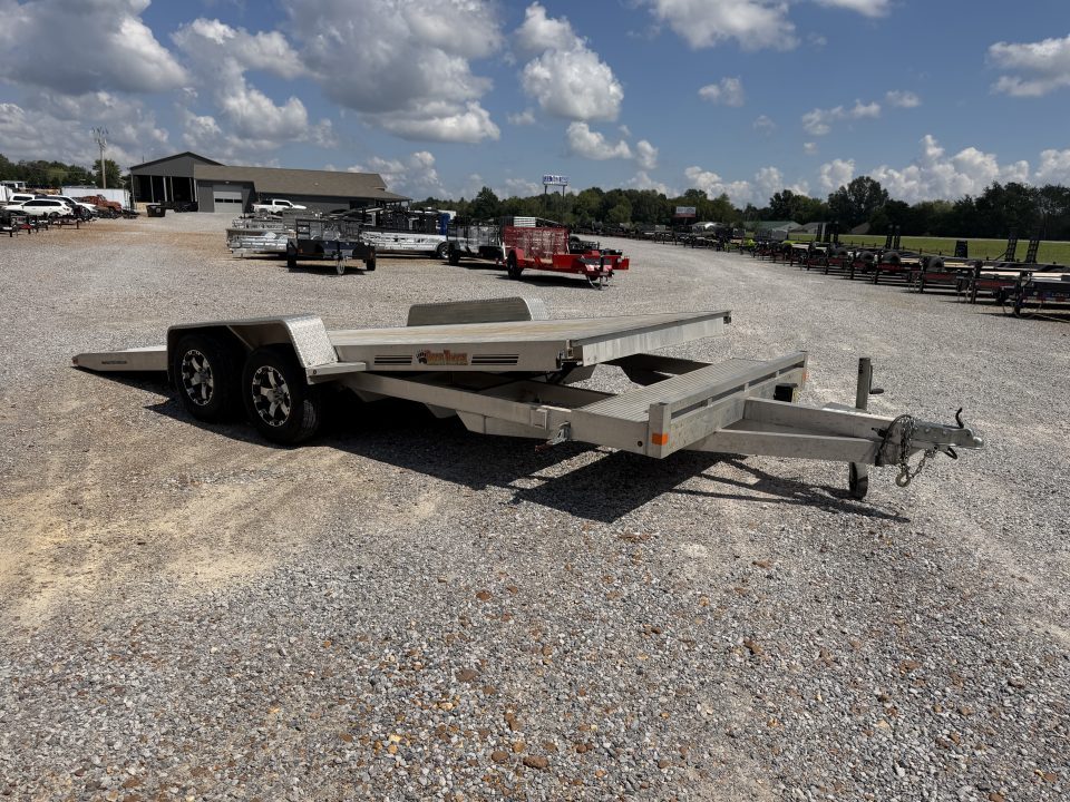 Used 2018 Bear Track 82"X20' 7K GVWR Aluminum Tilt Trailer