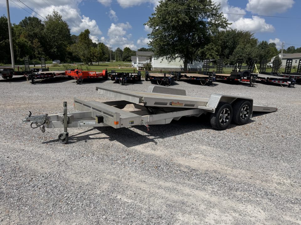 Used 2018 Bear Track 82"X20' 7K GVWR Aluminum Tilt Trailer