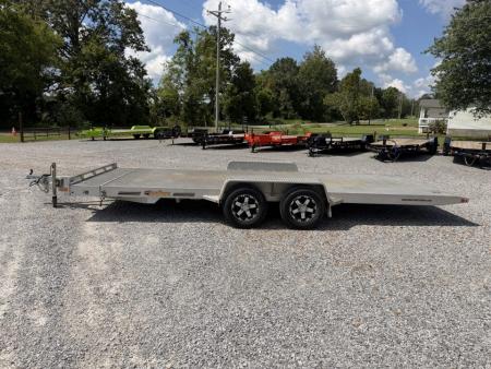 Used 2018 Bear Track 82"X20' 7K GVWR Aluminum Tilt Trailer