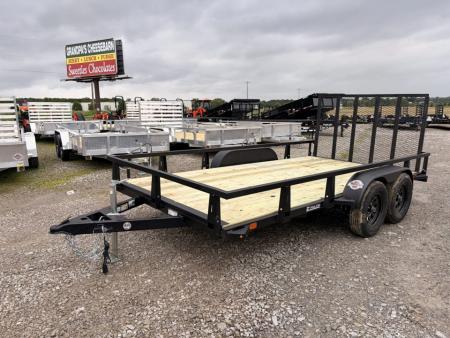 New 2027 HTC 7x14' Landscape Trailer