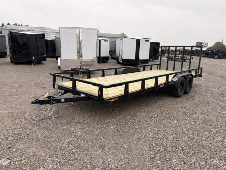 New 2027 HTC 7x20' Landscape Trailer