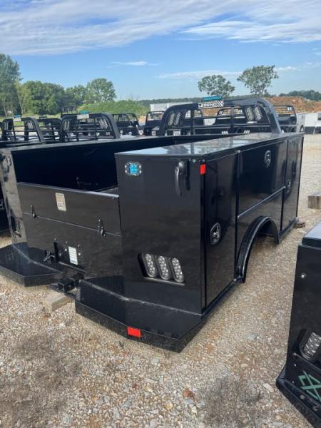 New 2025 Legend X Truck Beds Titan Service Body: Fits 17+ Ford & RAM DUEL REAR WHEEL Service Bodies