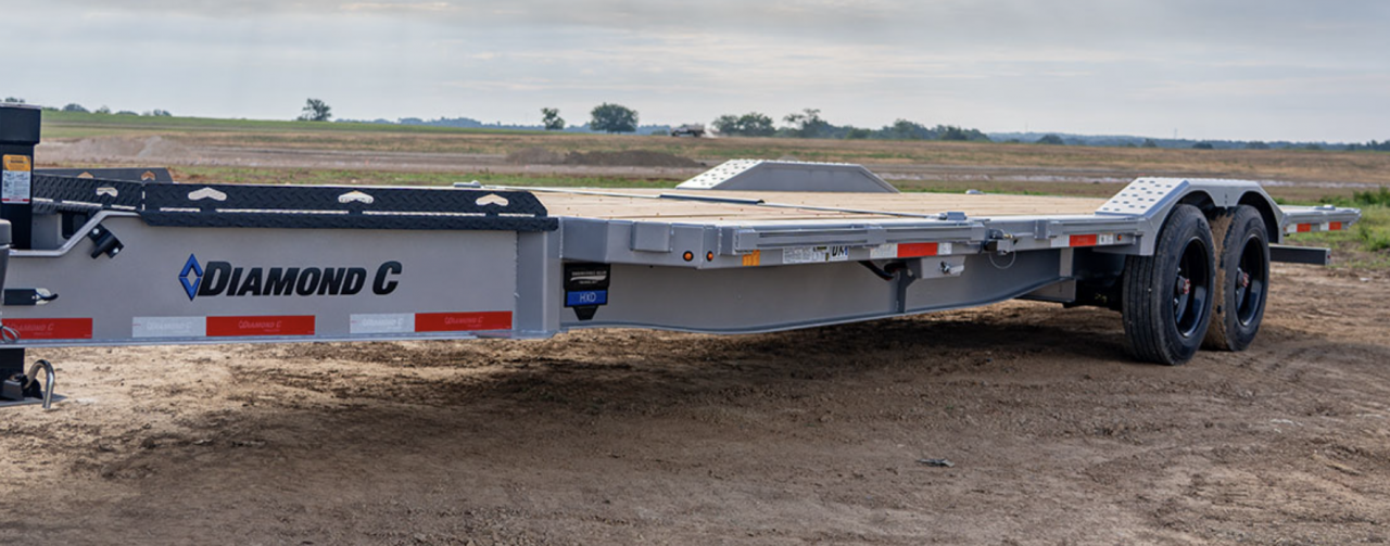 New 2026 Diamond C HXD 102"x24' - 23K Equipment Tilt Trailer