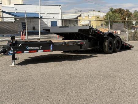 New 2027 Diamond C HXD 102"x24' - 23K Equipment Tilt Trailer