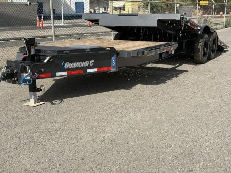 New 2027 Diamond C HXD 102"x24' - 23K Equipment Tilt Trailer