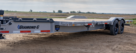 New 2026 Diamond C HXD 102"x24' - 23K Equipment Tilt Trailer