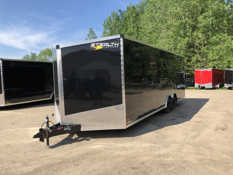New 2026 Stealth Trailers 8.5X24 W/7' Interior Cargo / Enclosed Trailer