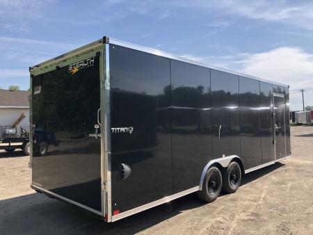 New 2026 Stealth Trailers 8.5X24 W/7' Interior Cargo / Enclosed Trailer