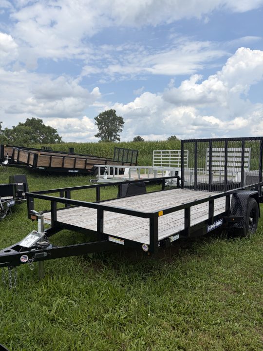 New 2025 Sure-Trac STUTT8214-BP-050 Utility Trailer