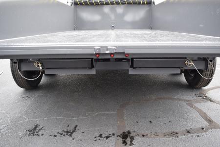 New GRIFFIN 7x14 14K DUMP TRAILER w/ TELESCOPING CYLINDER GREY