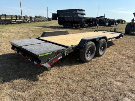 New 2027 Load Trail 83x20 Tandem 14K Equipment Trailer W/ Max Ramps
