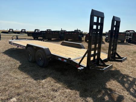 New 2027 Load Trail 83x22 Tandem 14K Equipment Trailer W/ Stand Up Ramps