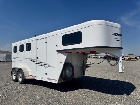 Used 2014 Trails West 3H ADVENTURE MX Horse Trailer