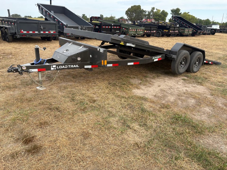 New 2027 Load Trail 83x20 Tandem 9.9K Full Tilt Trailer W/ Wireless Remote