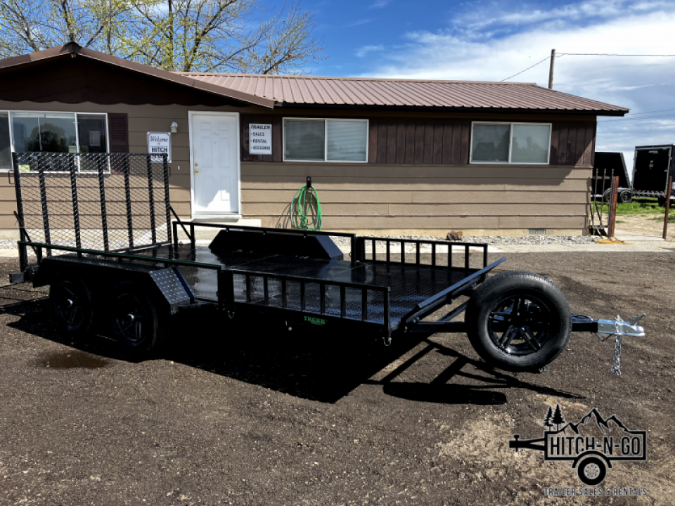 New 2026 Trekk 7x14 5k Utility Trailer
