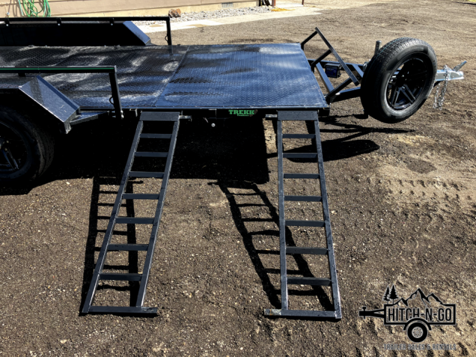 New 2026 Trekk 7x14 5k Utility Trailer