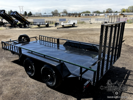 New 2026 Trekk 7x14 5k Utility Trailer