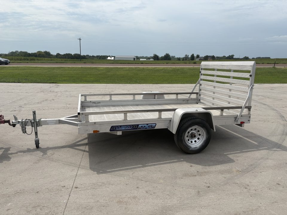 Used 2018 Aluma 7810ES Utility Trailer