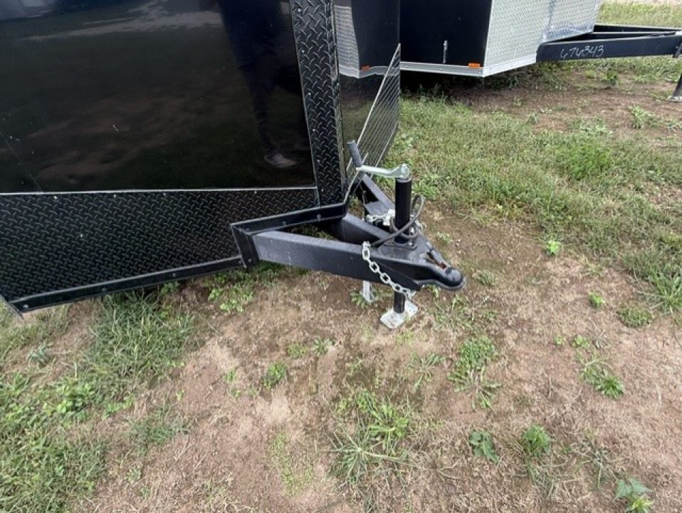 Used 2023 Formula Trailers CONQUEST 8.5x18 BLACKOUT w. UTV ESACPE DOOR Cargo / Enclosed Trailer