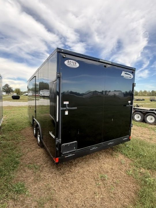 Used 2023 Formula Trailers CONQUEST 8.5x18 BLACKOUT w. UTV ESACPE DOOR Cargo / Enclosed Trailer