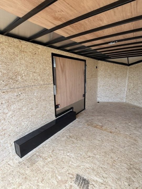 Used 2023 Formula Trailers CONQUEST 8.5x18 BLACKOUT w. UTV ESACPE DOOR Cargo / Enclosed Trailer