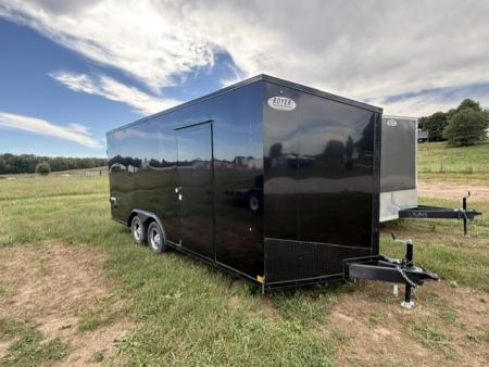 Used 2023 Formula Trailers CONQUEST 8.5x18 BLACKOUT w. UTV ESACPE DOOR Cargo / Enclosed Trailer